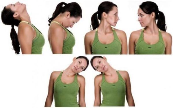 neck exercise in the treatment of cervical osteochondrosis