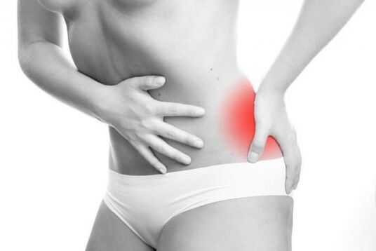 low back pain due to female diseases